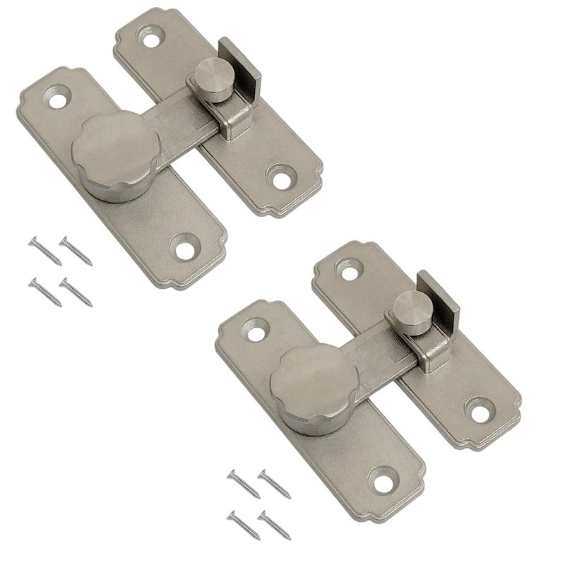 2X Pinball Positioning 304 Stainless Steel Gate Latches Flip Latch ...