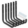 Garage Storage Hooks, 16 CM Heavy Duty Wall Mount Utility Hanger