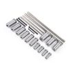 Keyway Broach Kit 22 Pcs Keyway Broach Set Collared Bushing Shim Set Fitted Box