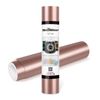 TECKWRAP Permanent Adhesive Vinyl 12" x 10ft, Glossy Rose Gold