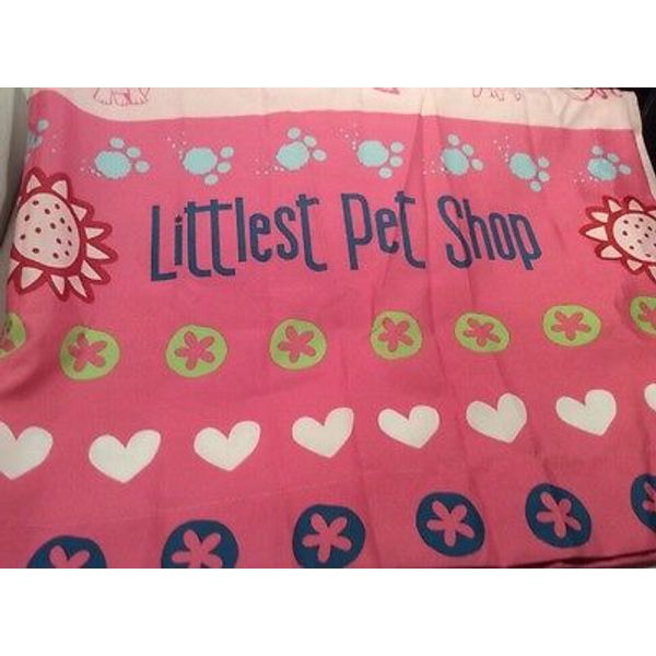 Littlest Pet Shop Pair Of Curtain Panels 40" X 63"