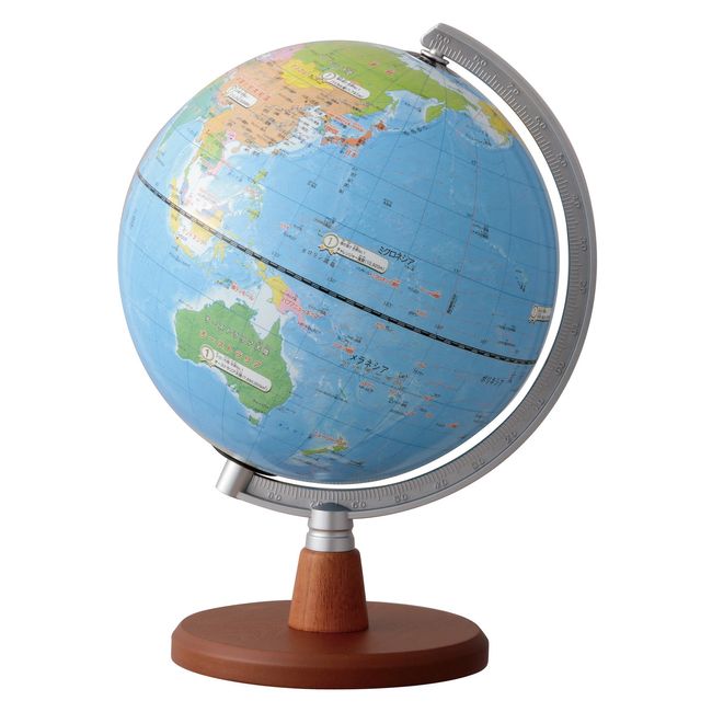 Raymay Fuji OYV11 Elementary School Globe, Recommended by Teachers 8 Inches (20 Centimeters)