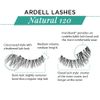 Ardell Natural Lashes False Eyelashes 120 Black (4 pack)