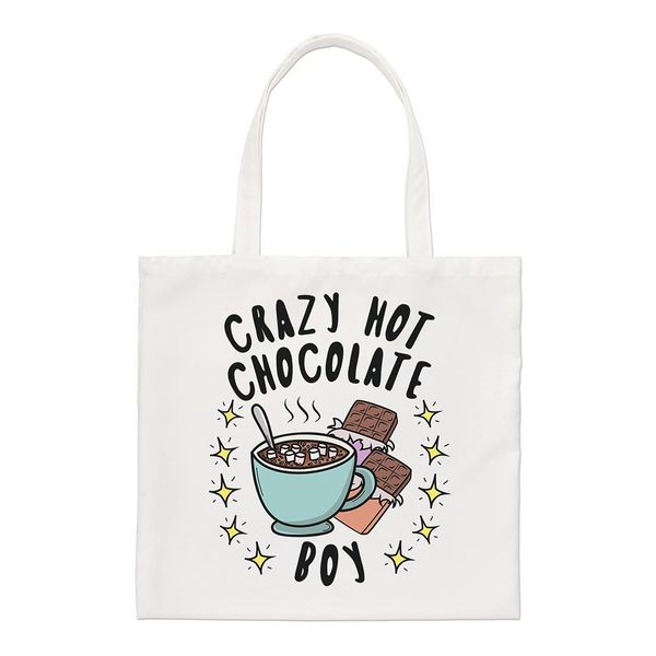 Crazy Hot Chocolate Boy Stars Regular Tote Bag
