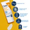 CeraVe 100% Mineral Sunscreen SPF 30 | Face Sunscreen with Zinc Oxide & Titanium Dioxide for Sensitive Skin | With Hyaluronic Acid, Niacinamide, and Ceramides | 2.5 oz
