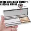 ANZHUO Mini Cigarette Box, Personalized Cigarette Box, Portable Cigarette Box (Bronze)