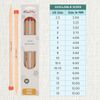 KnitPro Basix Beech Single Pointed Needles 12" (30cm) | 9.00mm