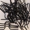 Galaxy 57mm Calendar Wire Hangers x 100 - Black