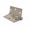 Classic Brass Plated Steel Flat Tip Butt Door Hinge