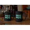 I'm Silently Judging Your Lashes feat False Eyelashes, Black 15oz Ceramic Mug