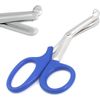 Paramedic Utility Bandage Shear Scissors 7.25"Royal Blue Handle Instruments
