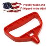 Universal Pull Starter Handle for Polaris, Ski Doo, Arctic Cat, Snowmobile (Red)
