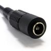 kenable 5.5 x 2.1mm DC Power Plug to Socket CCTV Extension Lead Cable 2m [2 metres]