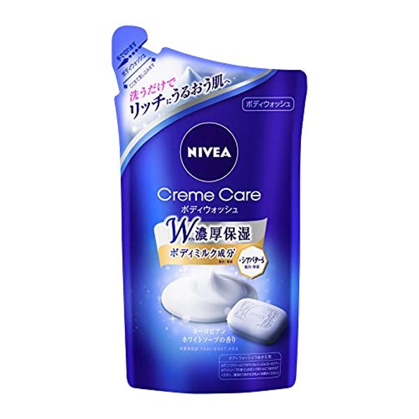 Nivea Cream Care Body Wash, European Soap Refill, 12.2 fl oz (360 ml)