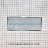 Whirlpool Range/Stove/Oven Grease Filter WP71002111