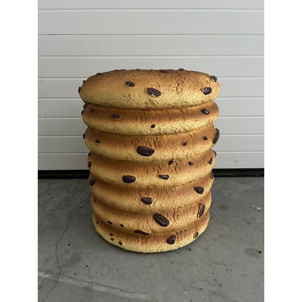 Chocolate Chip Cookie Food Stool Stack Dessert Trend Home Decor TikTok Viral