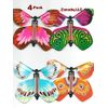 Zanadu Wind-Up Flying Butterflies (4 Pack)