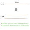 6" Long Cotton Swabs With Double Tips, 200 Pcs (200 pcs - double pointed tips)