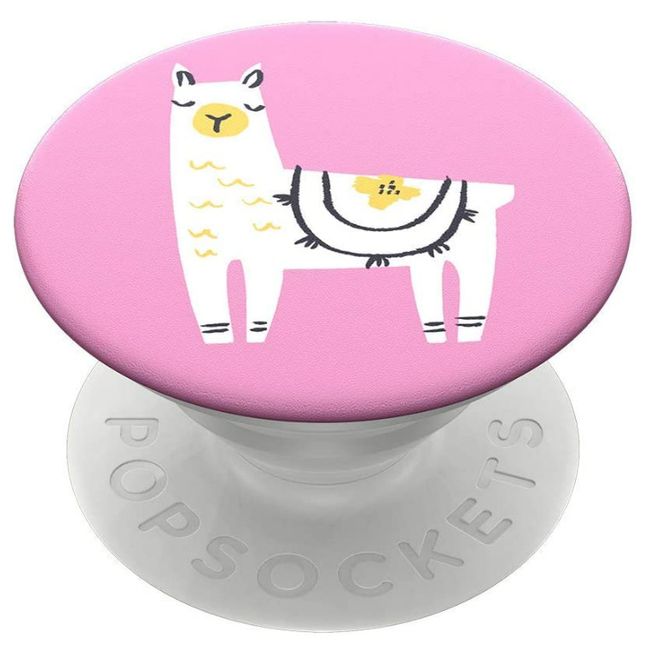 PopSockets Phone Grip Llama Glama PopGrip PopSocket With Swappable Top  -  E7D