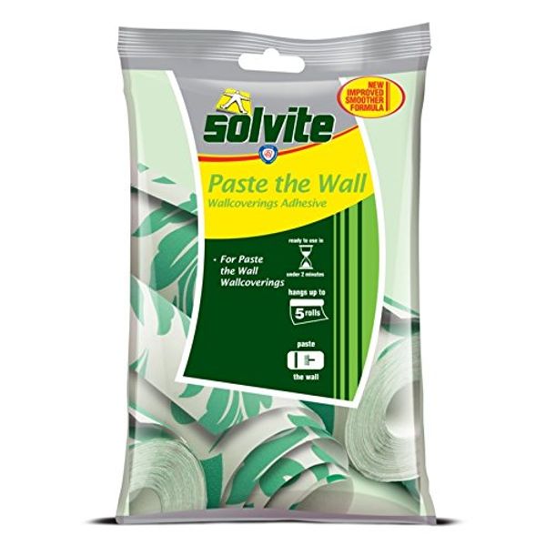 Solvite Paste the Wall 5 Roll Sachet Wallpaper Adhesive Ref 1584707 (2)