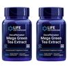 2 PACK Life Extension Decaffeinated Mega Green Tea Extract 100 Veg Capsules