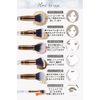 Frepice Makeup Brushes, Set of 10, Powder Brush, Concealer Brush, Makeup Brush Holder, Makeup / Howlite