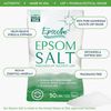 Epsom Bath Salt, Magnesium Sulfate USP, Unscented, Fine Grain, 50 Pound Bag