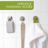 Peel 'n Stick Adhesive Hooks (Grey 3-pack) by Puj
