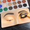 Makeup Practice Face Board, Perfect Aid to Practicing Makeup, 5D Reusable Realistic Silicone Face Eye Makeup Training Mannequin, for Makeup Artist Beginners Eyeshadow Eyebrow Eyeliner Practice