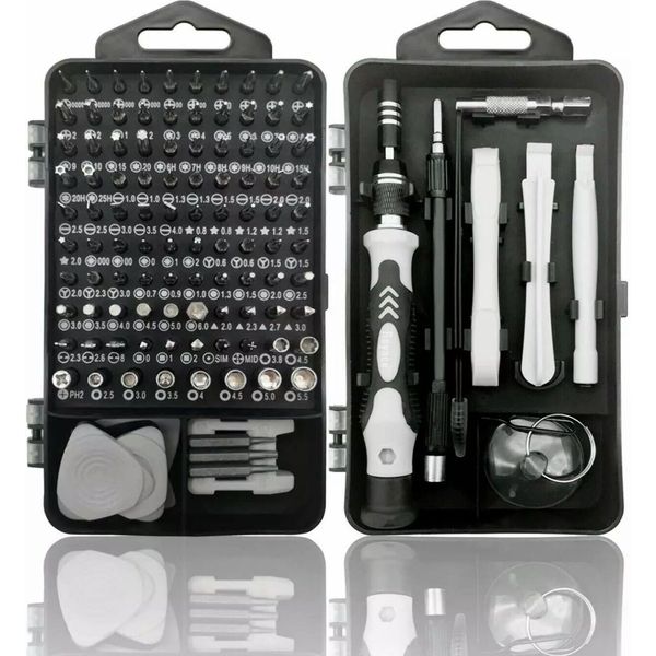 117Pcs Nintendo Switch N64 NES Wii Triwing Screwdriver Security Repair Tool Kit