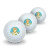 GRAPHICS & MORE Care Bears Friend Bear Novelty Golf Balls 3 Pack