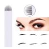 Microblading Needles 60pcs S7,S12,U18 Assorted Permanent Makeup Manual Eyebrow Tattoo Needle Microblading Blades Microblading Kits