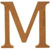 Creativ 56322 Wooden Letter, M, One Size