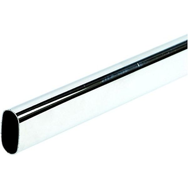 REJS Wardrobe rail set - 30mm x 15mm (1200mm)