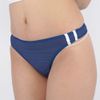 Ultra-thin bloomer-style lined thong.