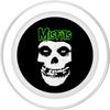 Misfits – Green Skull Logo PopSockets MagSafe PopGrip for iPhone