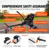 Self-Balancing Scooter Kit-Kart Seat Attachment for Hoverboard with LED Lights