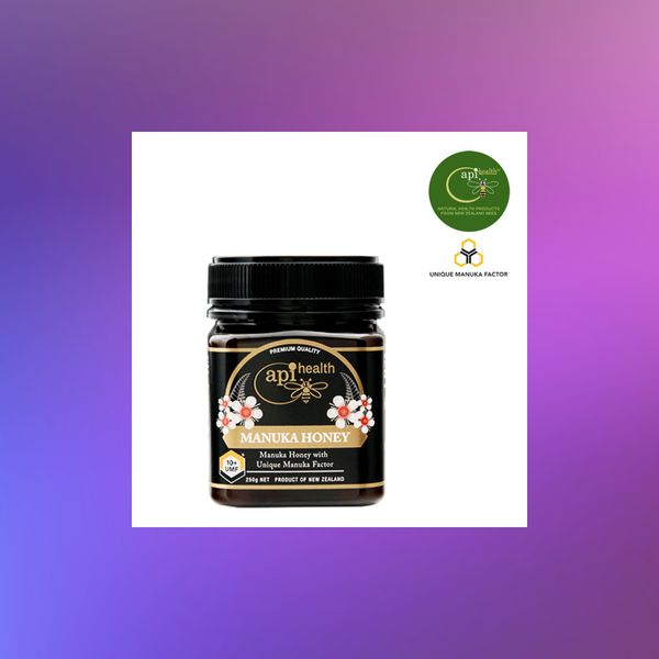 New Zealand API Manuka Honey UMF10 250g Honey Honey Natural Honey Honey Skin Digestive Immunity, New Zealand Premium UMF10+ Manuka Honey 250g, 1ea