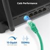 Cable Matters 5-Color Combo 10Gbps Snagless Cat6 Ethernet Cable (Cat6 Cable/Cat 6 Cable) 0.9m