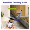SANNCE 2x Wireless 3MP Outdoor Security IP Camera Two Way Audio for N48WHE NVR