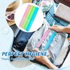 Jeyiour 120 Pcs Travel Toothbrush Holder Bulk Multiple Portable Toothbrush Case Storage Plastic Breathable Toothbrush Travel Containers for Travel Trip Camping Home Outdoor (Classic Style)