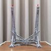 FULHOLPE Millenium Falcon Display Stand Vertical Holder Set, DIY Display Bracket Building Blocks Kit for 75192
