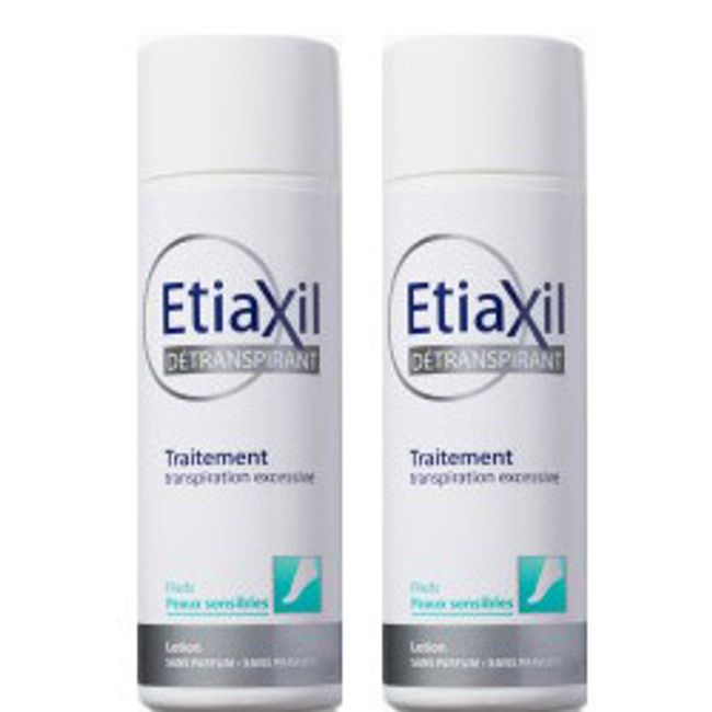 ETIAXIL Perspirex French Edition Treatment Detranspiran Lotion 100ml Set of 2 For Feet Sensitive Skin Antiperspirant Armpit Sweat Underarm Sweat Overseas Mail Order  Directly from France