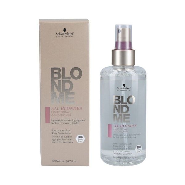 Schwarzkopf BlondMe All Blondes Light Spray Conditioner, 6.7 oz