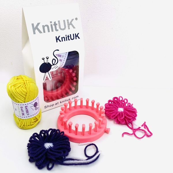 KnitUK Flower Loom (9cm): 20 pegs