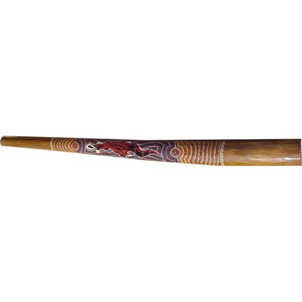 GURU SHOP Didgeridoo aus Holz - Modell 1, Braun, 130x10x10 cm, Musikinstrumente