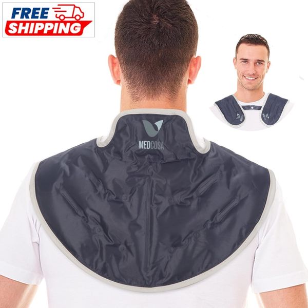 Ice Pack for Neck & Shoulder – Reusable Hot & Cold Therapy Wrap