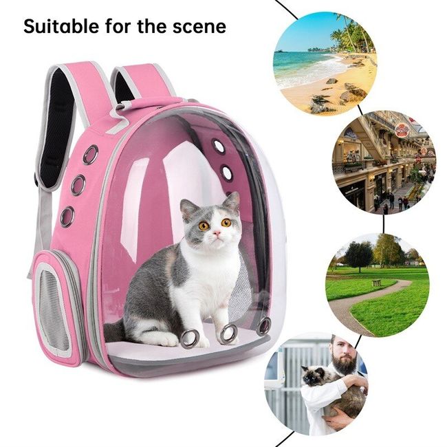 Cat Bag Pet Shoulders bag Cat Backpack Cats Carrier Bag Outdoor