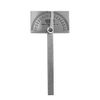 General Tools Angle Protractor #17 Stainless Steel Square Head - Measuring Tool for Carpenters & Woodworking Hobbyists