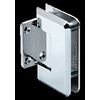 Polished Chrome Pinnacle 074 Series Wall Mount Short Back Plate Hinge